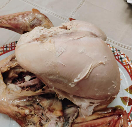 slow cooked overnight turkey